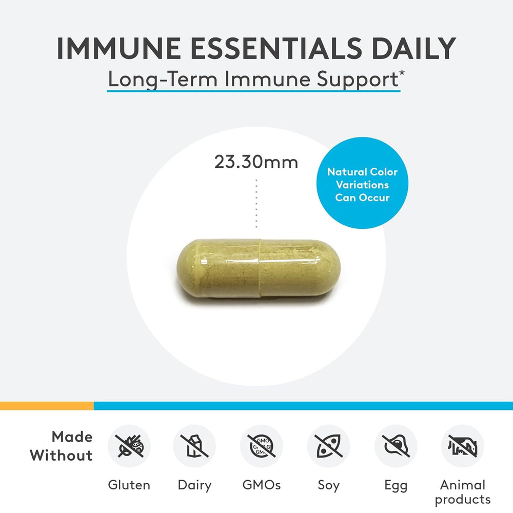 XYMOGEN Immune Essentials non-GMO seal signaling clean sourcing