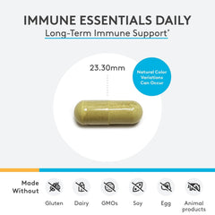 XYMOGEN Immune Essentials non-GMO seal signaling clean sourcing