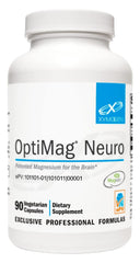 XYMOGEN OptiMag Neuro bottle front with brain-focused magnesium blend for daily support.