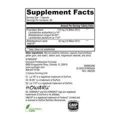 Close-up of ProbioMax Daily 30B capsules in bottle showing vegetarian formula