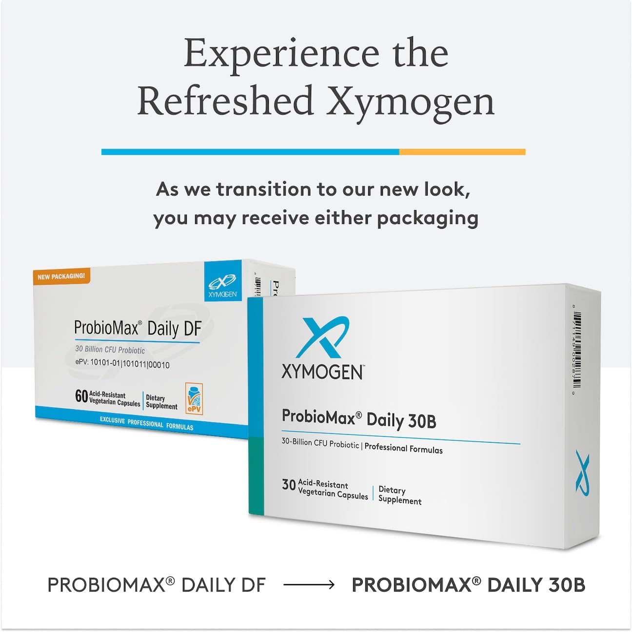 XYMOGEN ProbioMax Daily 30B DRcaps gastro-resistant capsules close-up