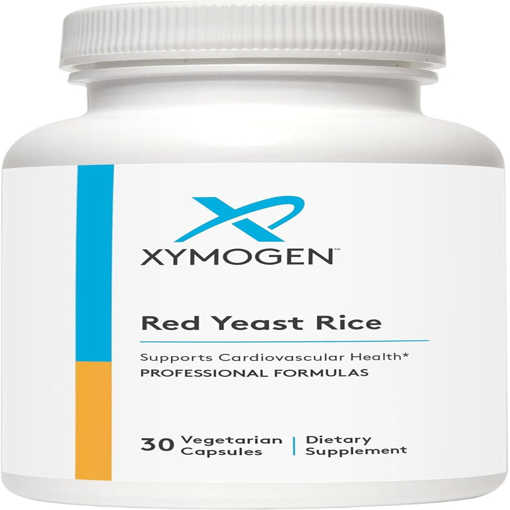 Xymogen Red Yeast Rice capsules support healthy lipids when taken daily.