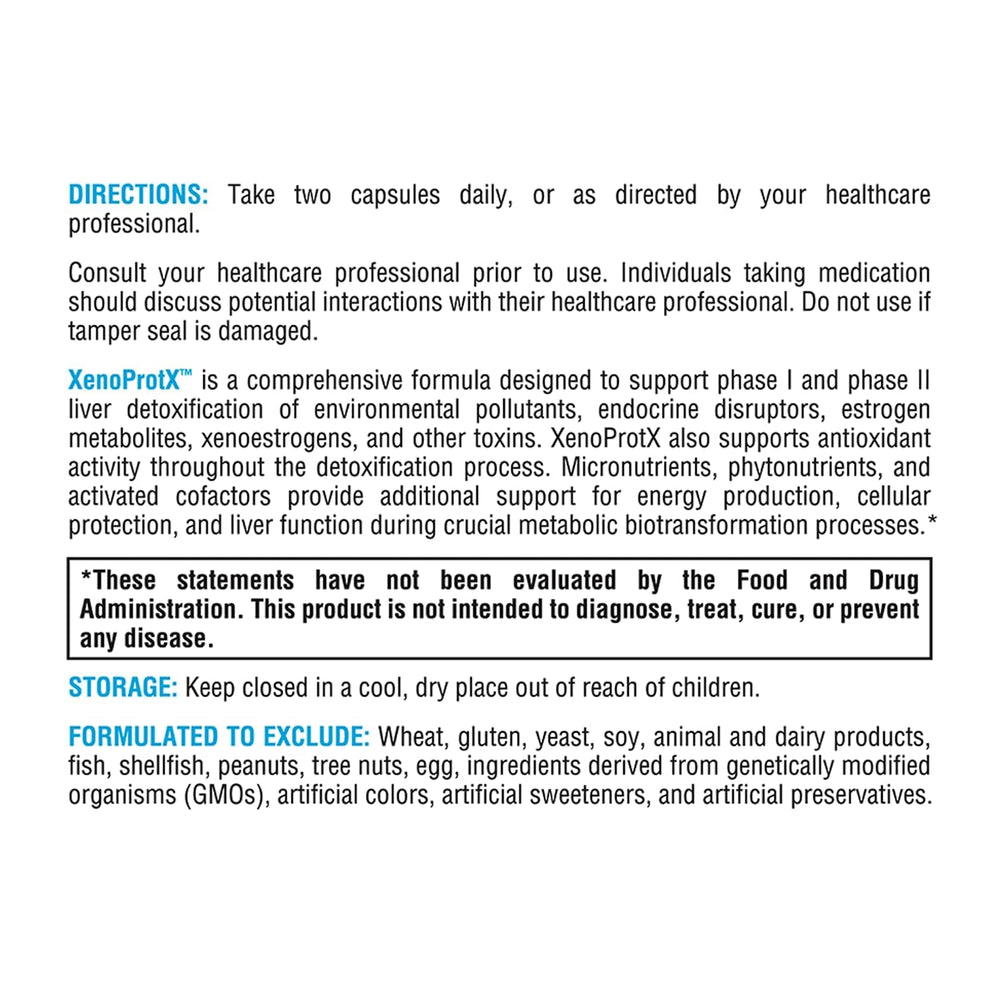 XYMOGEN XenoProtX capsules with broccoli extract imagery highlighting phytonutrients