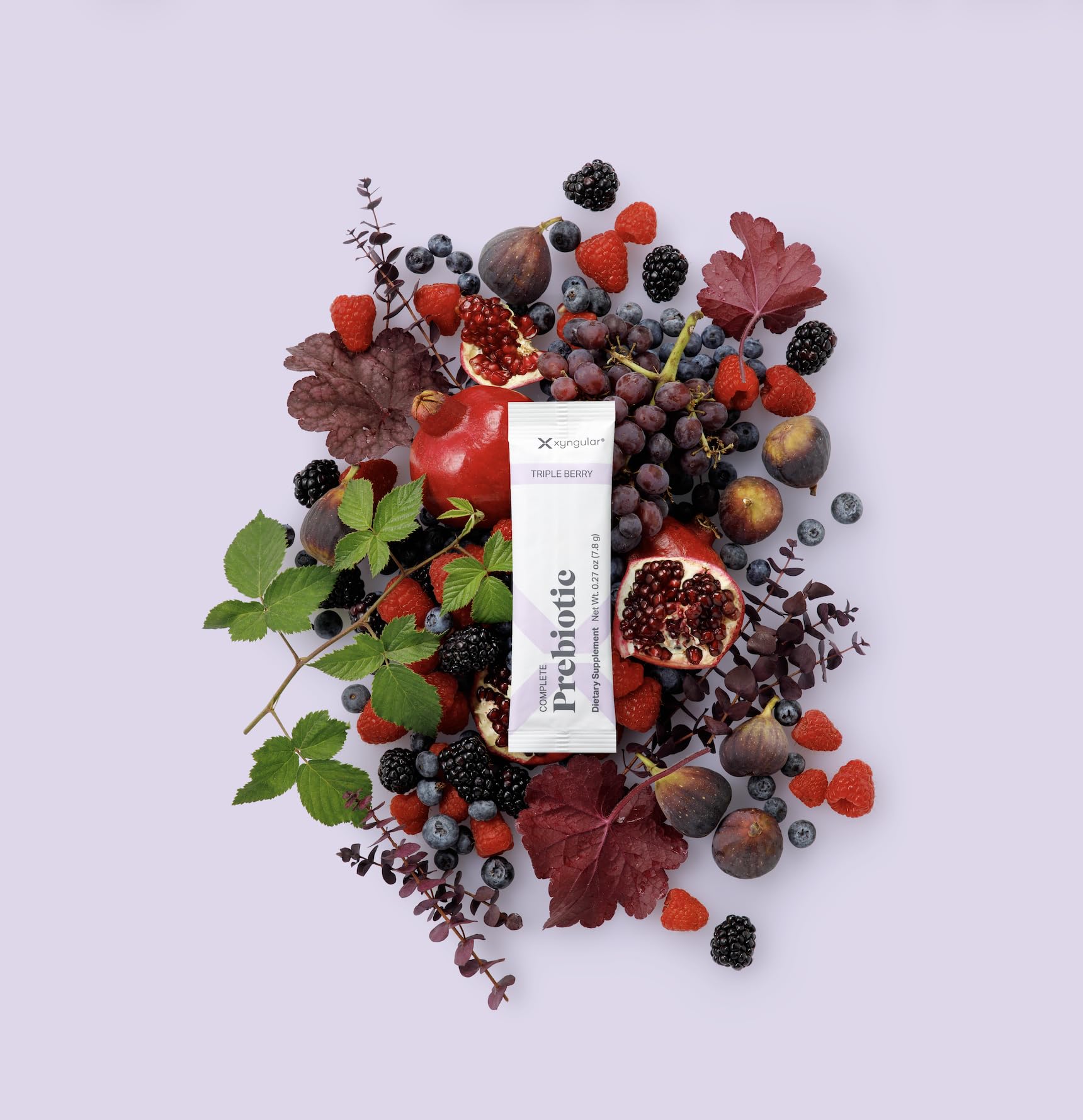 Xyngular Complete Digestive Aid bottle in hand for on-the-go routines.