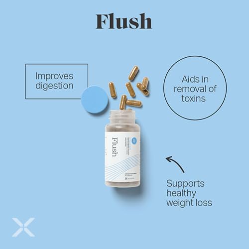 Xyngular Flush bottle close-up, convenient daily-use design