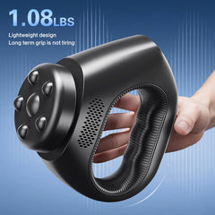 XYVIA quiet lightweight design conveys discreet home or travel use