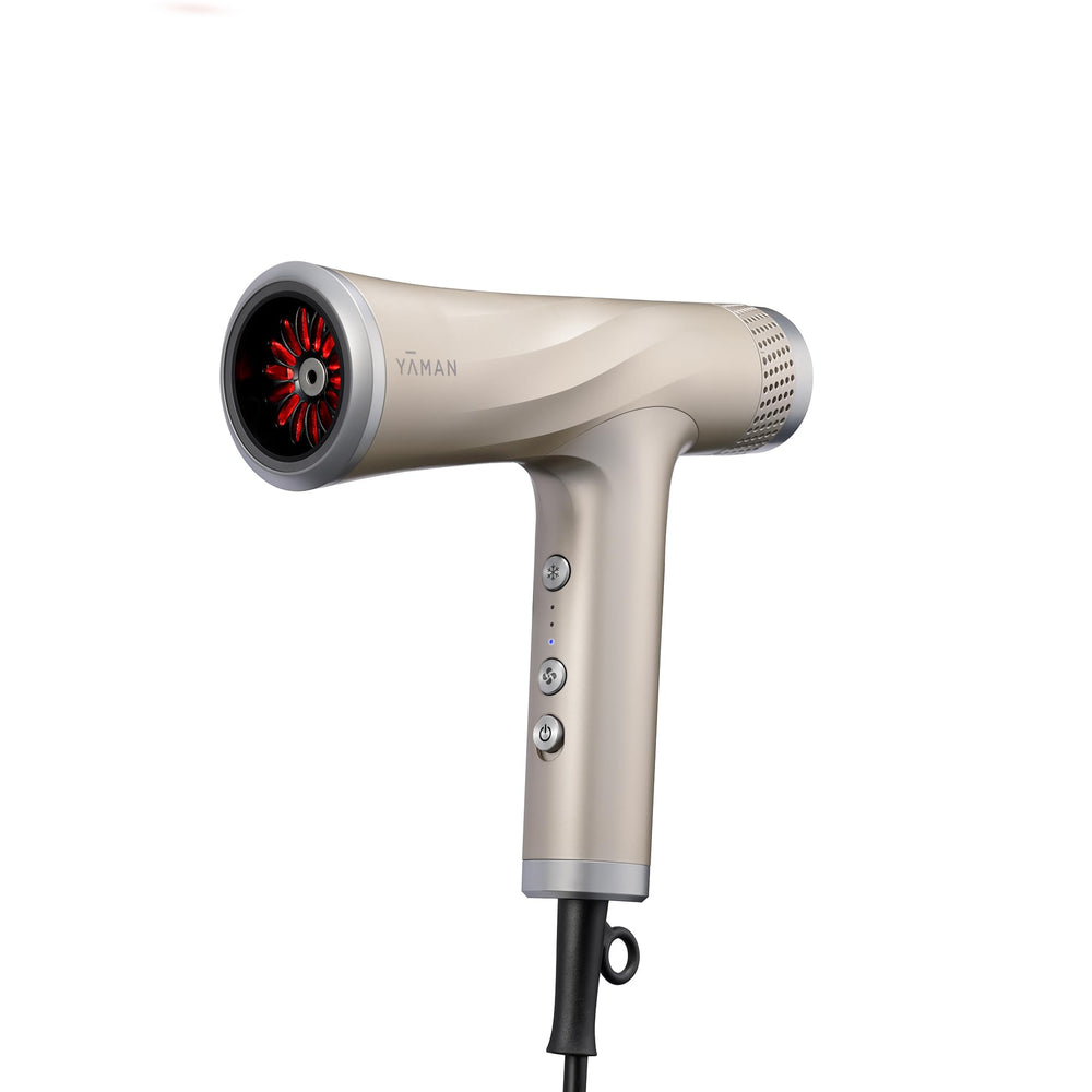 YA-MAN blow dryer with 103k rpm motor for fast drying