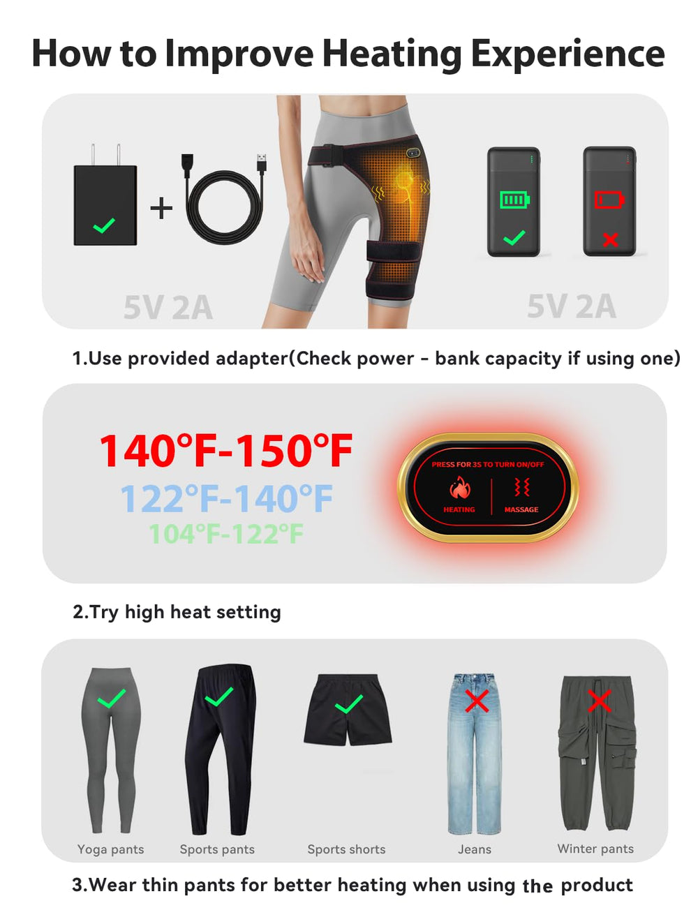 Yabuu hip pad worn in car for on-the-go comfort and warmth.