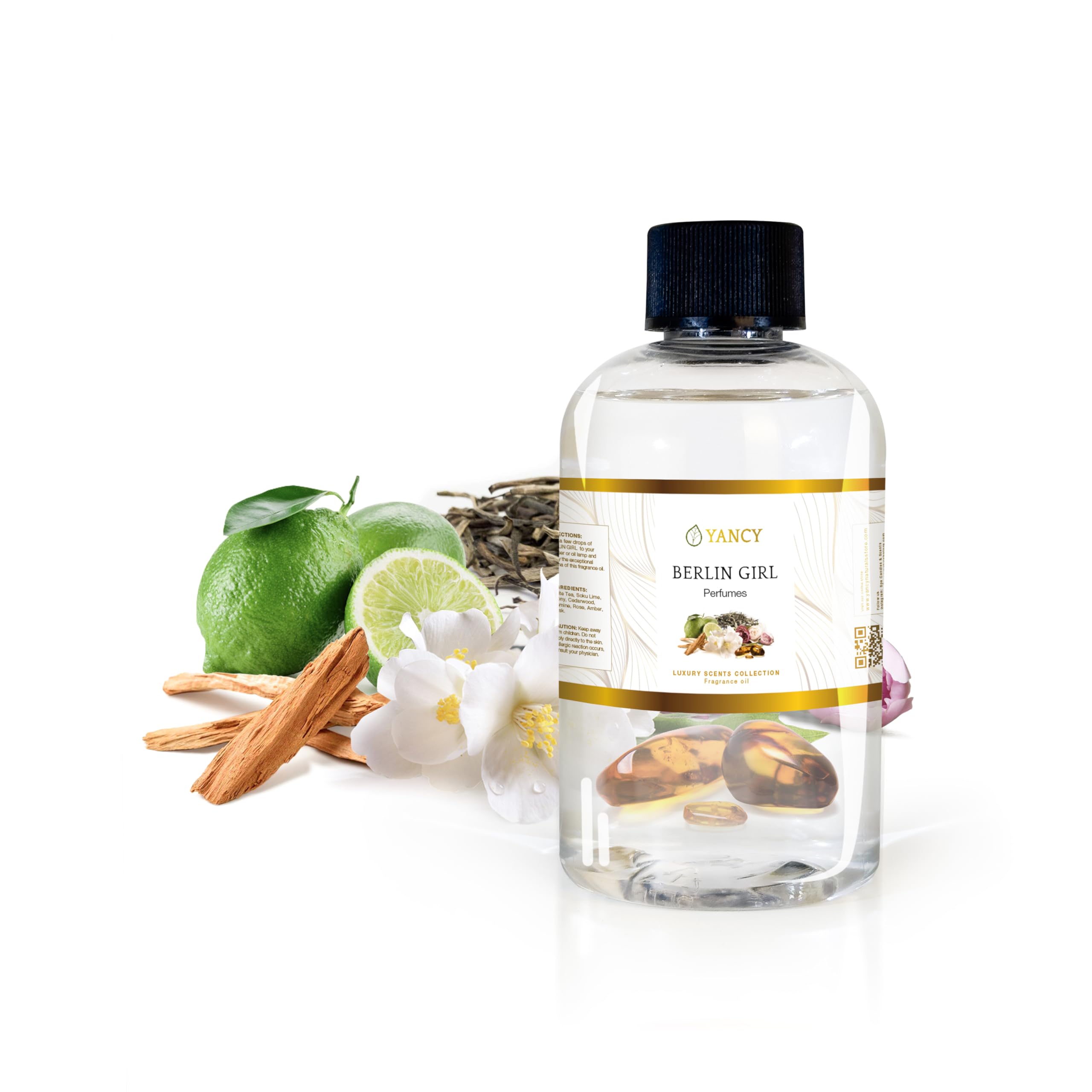YANCY Berlin Girl fragrance oil bottle 4 oz for diffuser ambiance