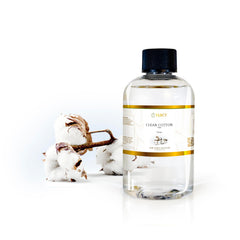 YANCY Clean Cotton fragrance oil bottle delivers fresh linen aroma, long-lasting and clean.