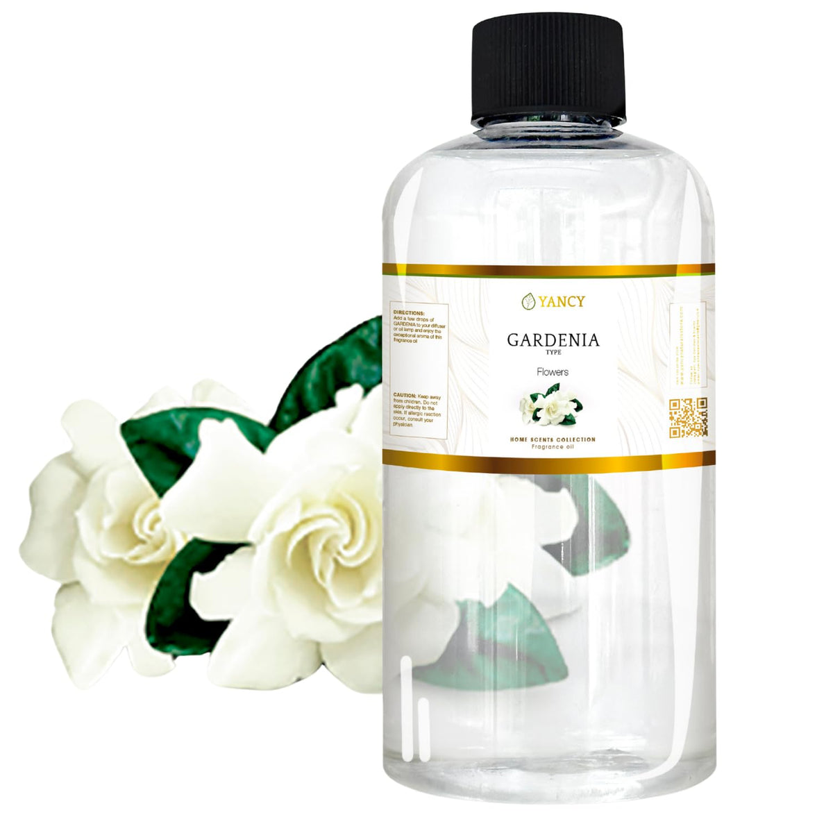 YANCY Gardenia bottle 8oz for diffusers and long-lasting aroma