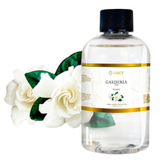 YANCY Gardenia fragrance oil bottle refreshing any room with a floral scent