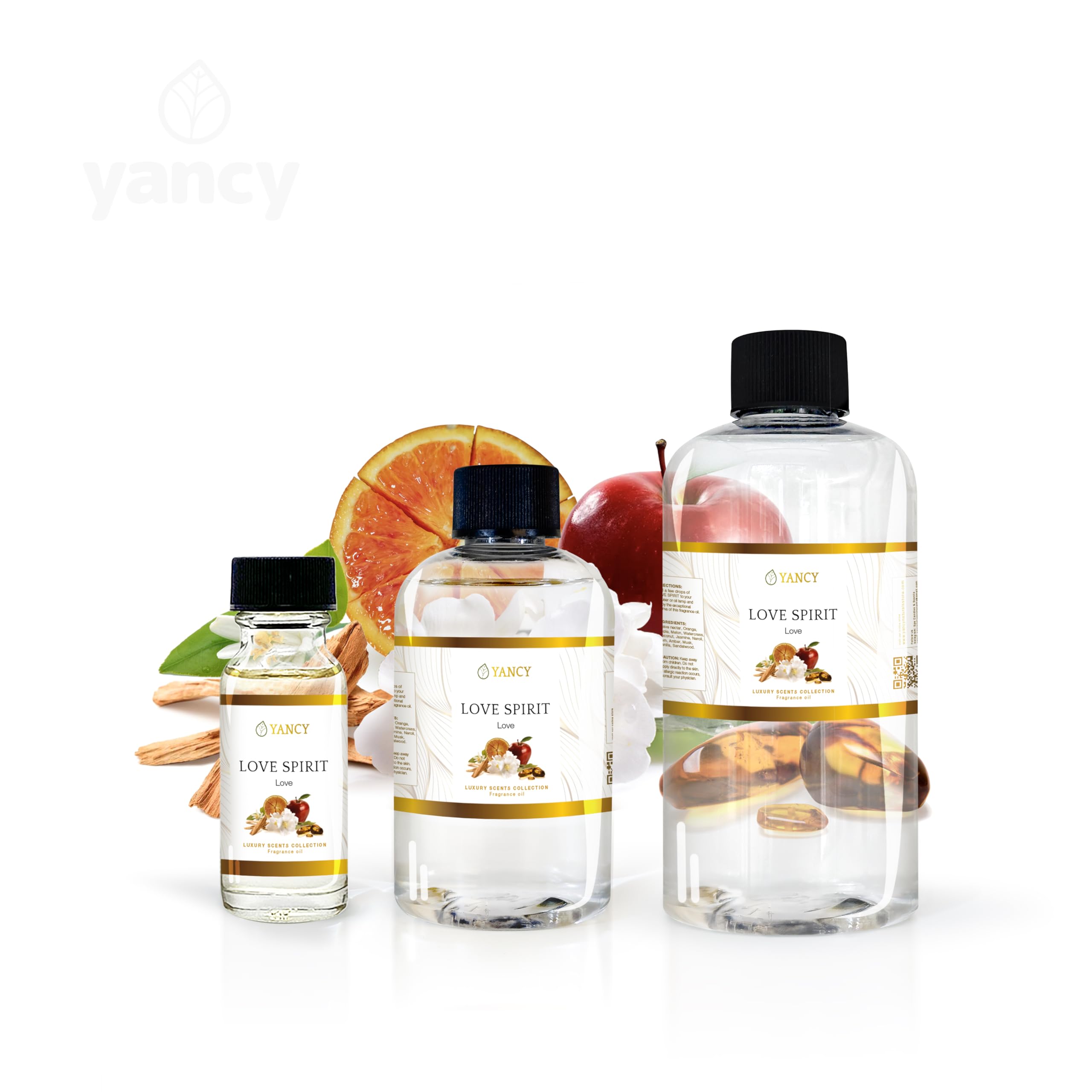 YANCY Love Spirit Fragrance Oil diffuser usage enhances mood with airy floral scent