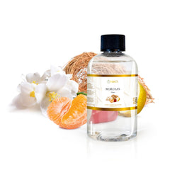 YANCY Mimosas diffuser bottle with bubbly citrus aroma to uplift spaces.