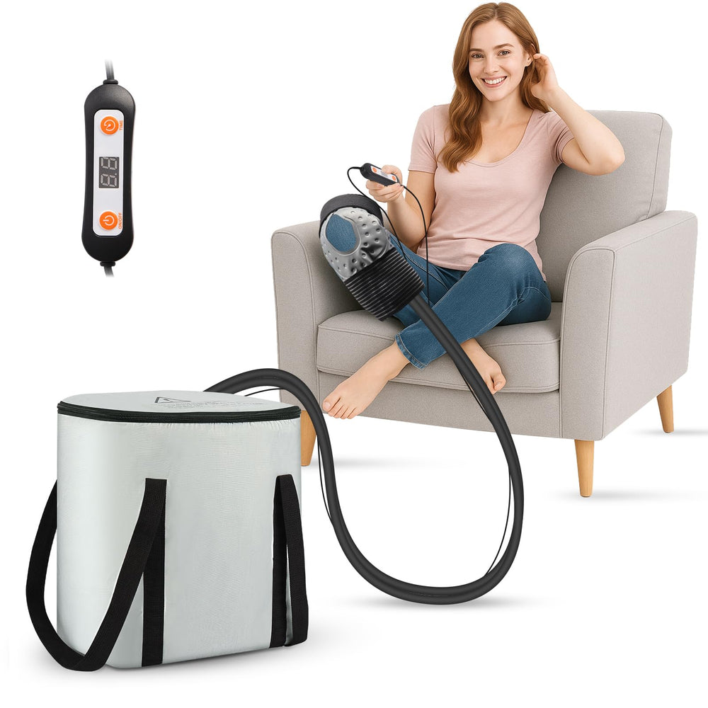 Yaofafa cold therapy machine knee wrap delivers targeted cooling for knee recovery and comfort.