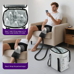Yaofafa leakproof 16L bucket holds ice securely for extended cooling sessions.