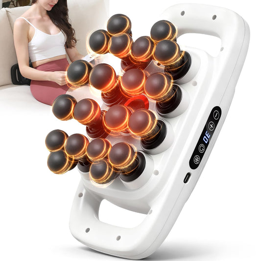 YAPINGJIAYOU 20-head massage gun front view for deep tissue relief