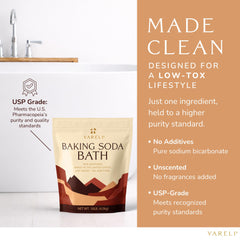 YARELI bath relief for dry skin, providing a soothing soak and potential itch relief.