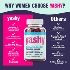 Yashy Gummies texture close-up conveys chewy, easy daily consumption.