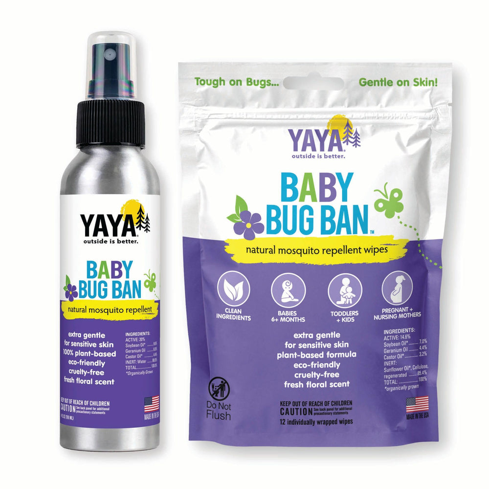 YAYA ORGANICS Baby Bug Ban spray mist for gentle bug protection