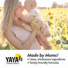 YAYA ORGANICS Baby Bug Ban wipes pack for quick on-the-go use