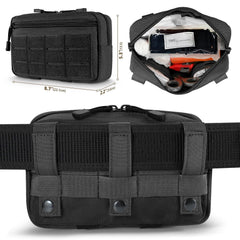 YChoolco IFAK buckle and bandage focus for streamlined operation.
