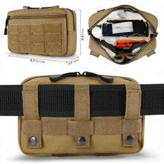 YChoolco IFAK Israeli bandage compact kit for field wound management.