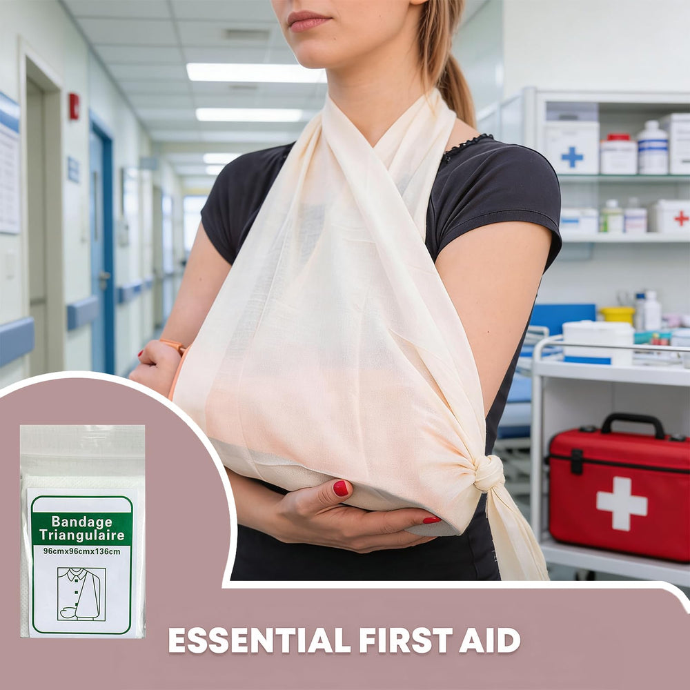 Medical scissors cut wraps and bandages cleanly in difficult terrain.