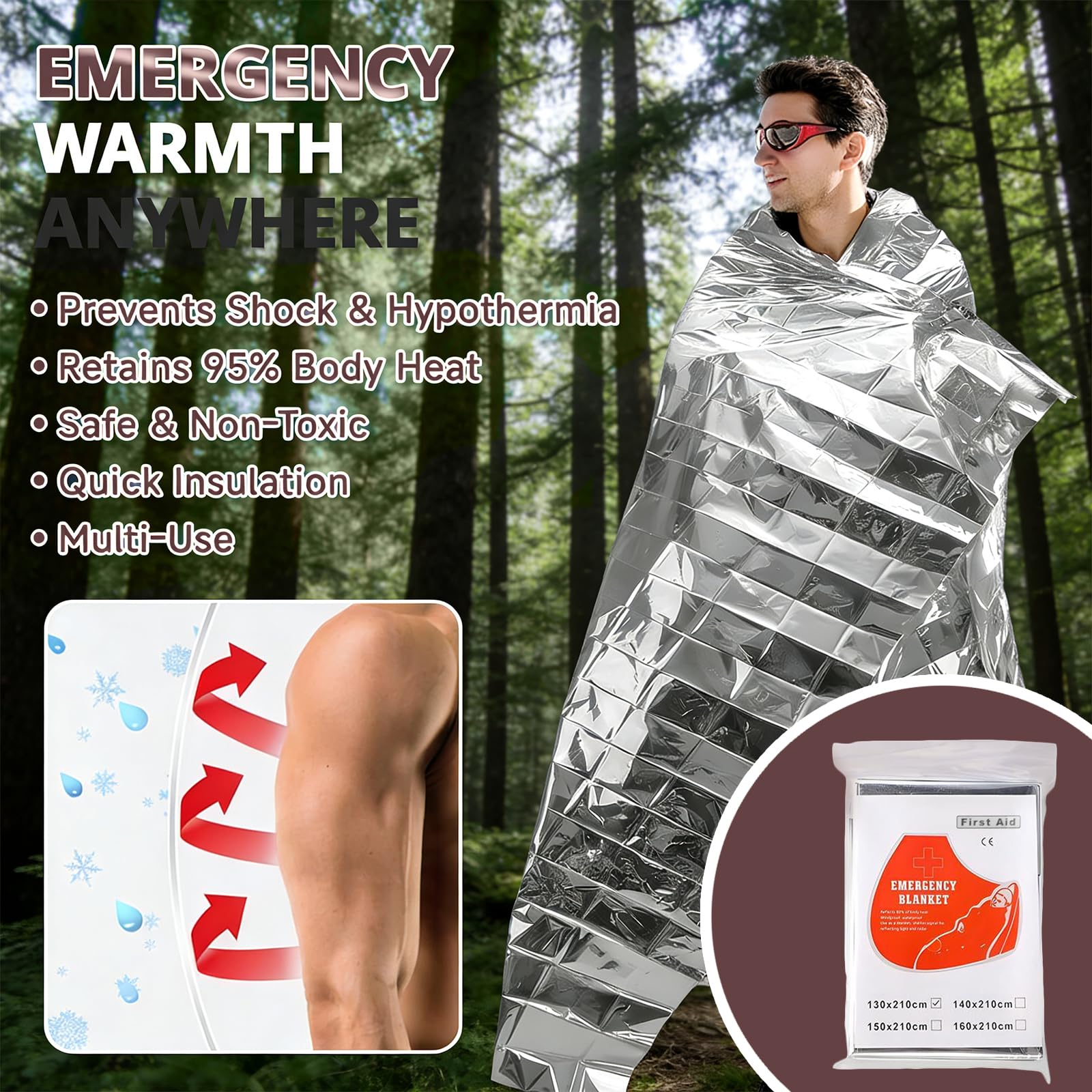 Triangular bandages provide versatile support for slings and immobilization situations.