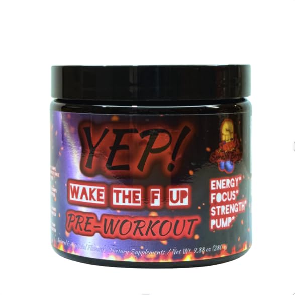 Yep Strength Wake The Faith Up powder scoop ready for intensity customization