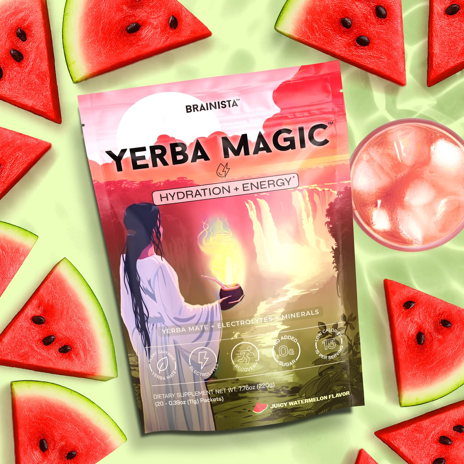 Yerba Magic amino minerals concept emphasizing recovery support