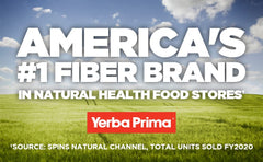 Yerba Prima Fiber Plus Senna 3-pack front view shows value and convenience.
