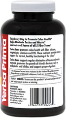 Yerba Prima FOS prebiotic growth complex capsules close-up