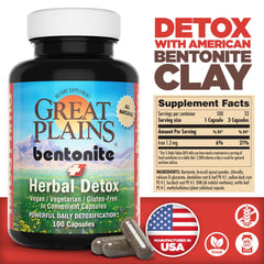 Yerba Prima herbal detox ingredients label with broccoli sprouts