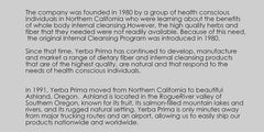 Yerba Prima Psyllium pack in kitchen setting for daily fiber routine.