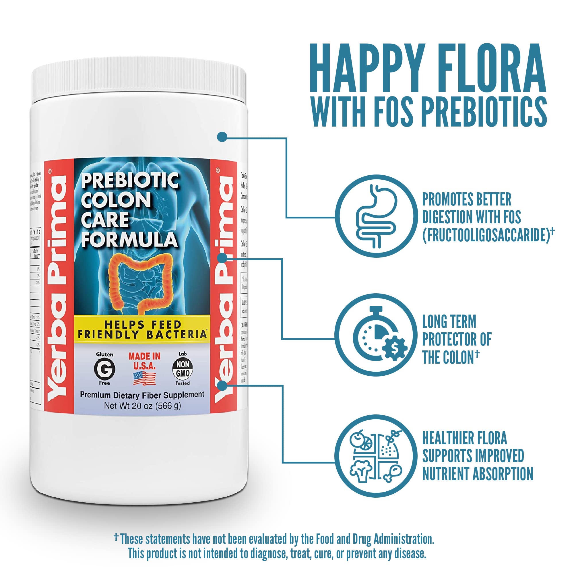 Yerba Prima scoop included for easy, precise dosing.