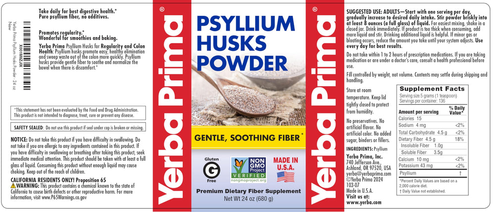 Yerba Prima pack of two containers for bulk convenience