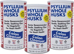Yerba Prima Psyllium bottle showing premium fiber for gentle colon support.