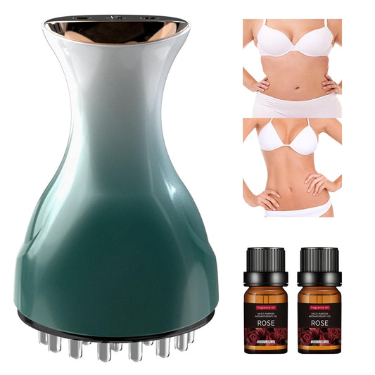 Yerepk lymphatic drainage massager front view showing cordless design for at-home use