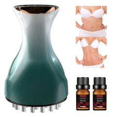 Yerepk lymphatic drainage massager front view showing cordless design for at-home use