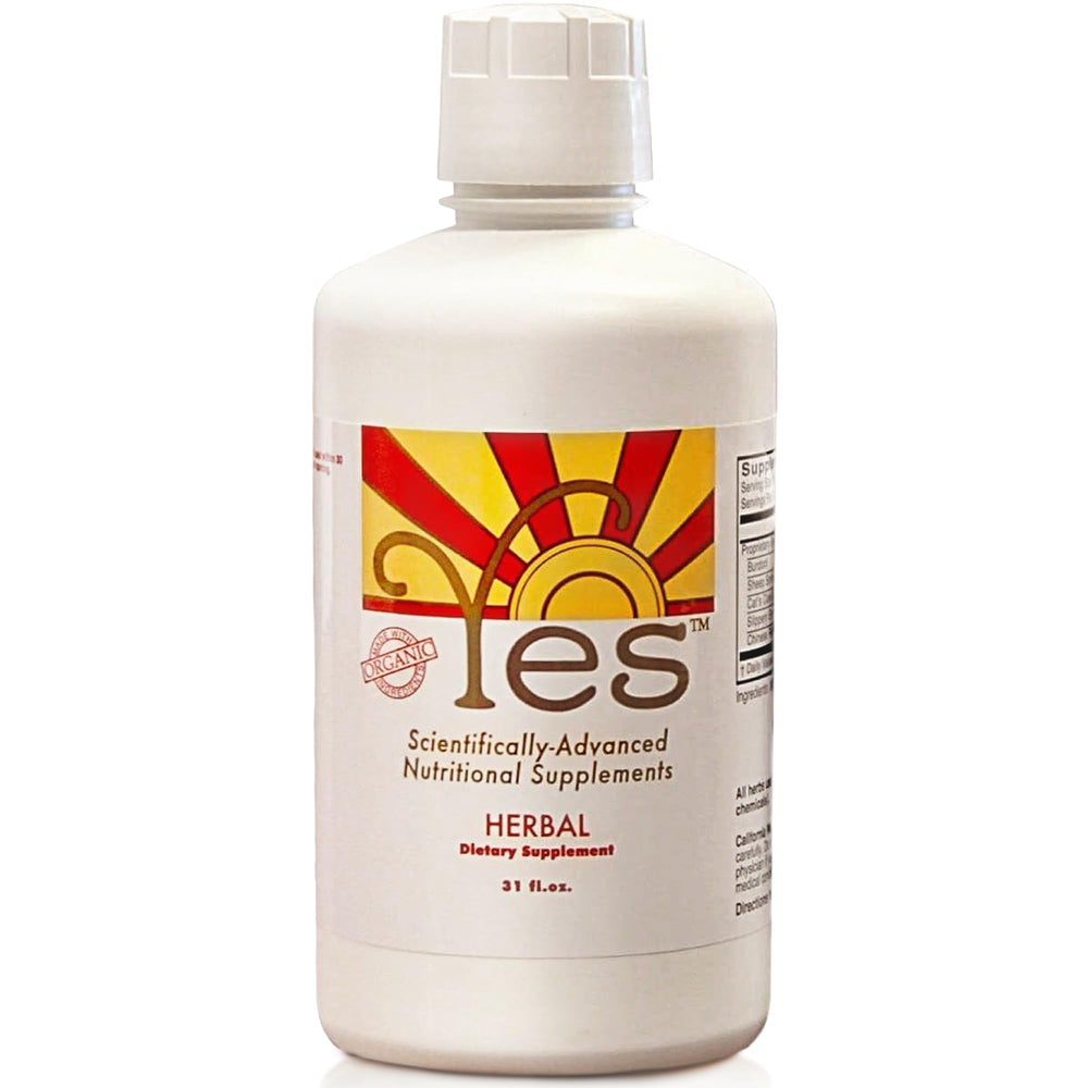 Yes Herbal Immunity bottle pour supports easy daily supplementation.