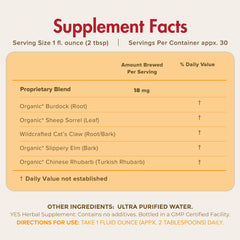 Yes Herbal Immunity liquid inside hints at premium botanical blend.