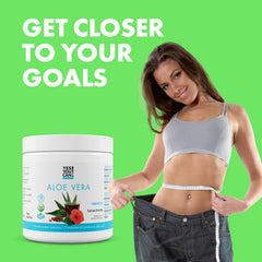 Yes You Can Aloe Vera powder close-up reveals natural organic extract texture