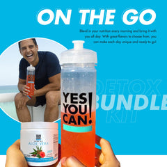 Yes You Can! Detox Kit packaging box organized for daily use