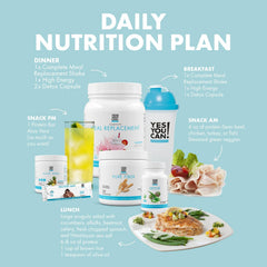 Yes You Can! Detox Plus Meal Replacement sachets for convenient daily nutrition