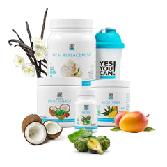 Yes You Can! vanilla meal replacement shake for a quick, balanced breakfast
