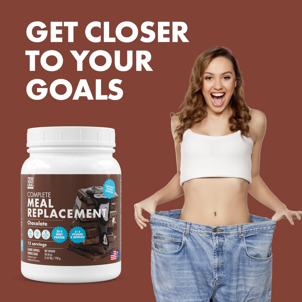 Yes You Can! 15 servings container shown for multi-day use
