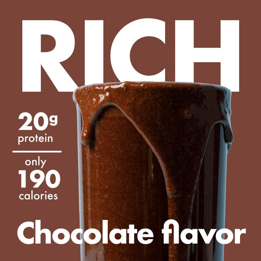 Yes You Can! Chocolate shake being mixed with water for quick preparation