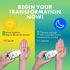 Two-pack display of Yes You Can! detox pills for ongoing routine