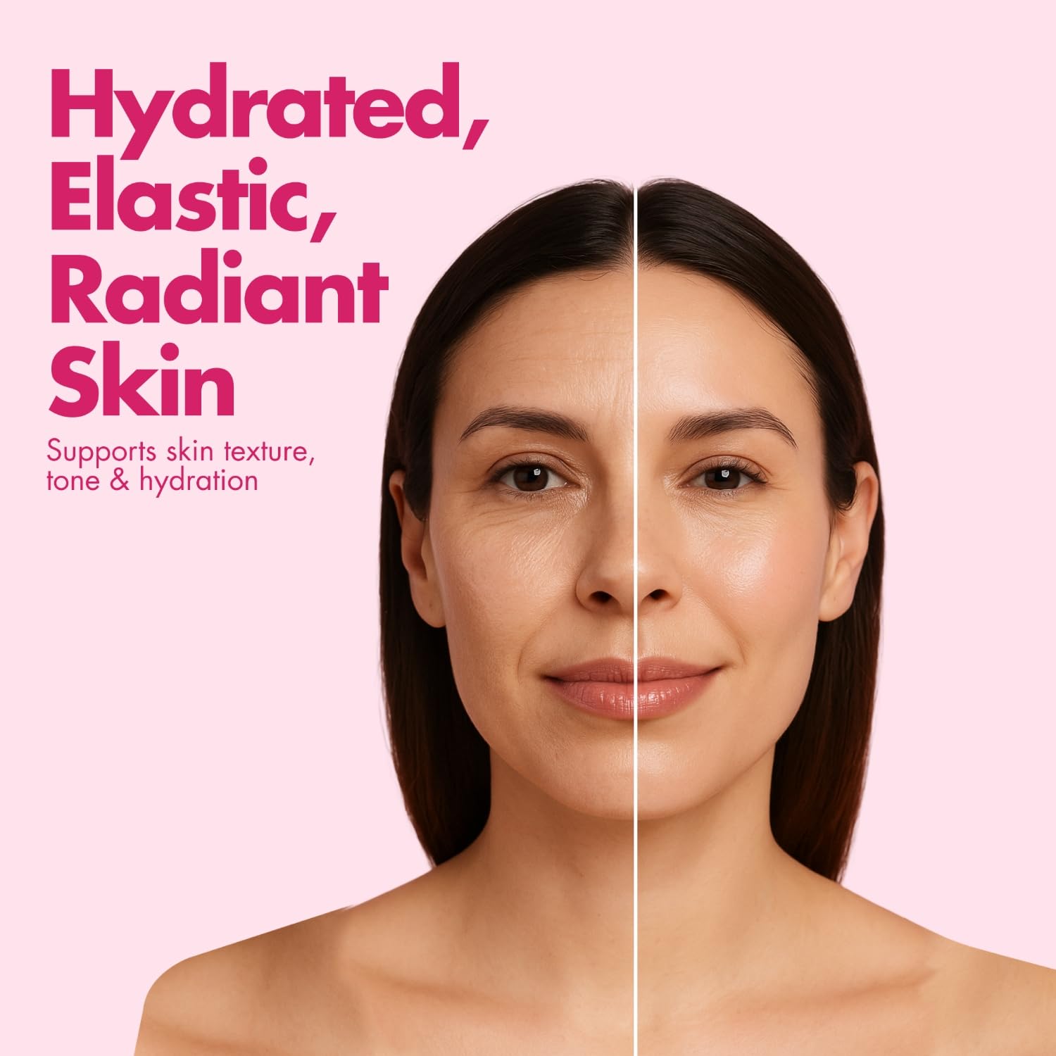 Yes You Can! Natural Glow mixed in water creates a neutral, refreshing glow-supporting routine.
